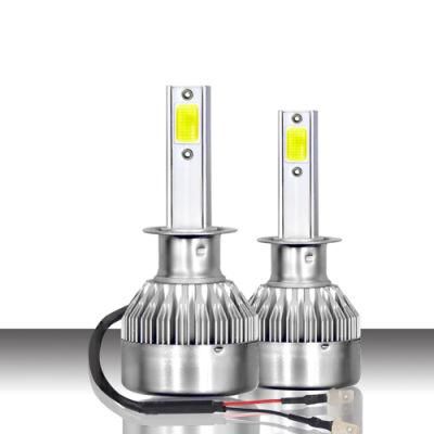 Cheapest Product 2PCS Car LED Headlightled Car H10 H7 H27 9003 9004 9005 9006 9004 9007 5202 9012 Headlight 12V 6000K C6 H11 Auto Lamps