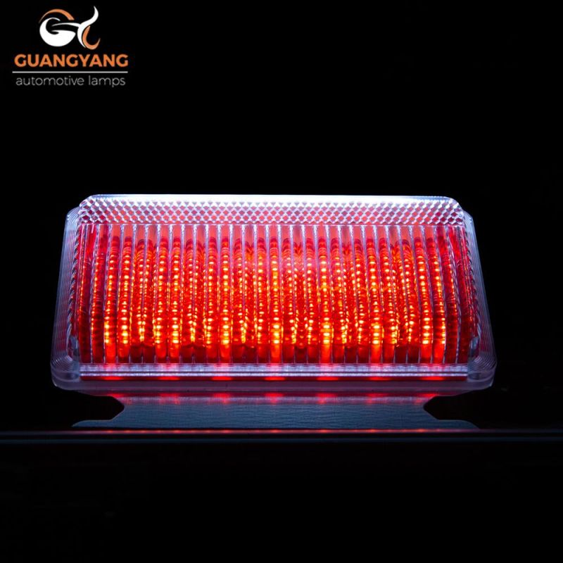 Truck LED Red Color Warning Side Lights 12V 24V Auto Turning Lamp Factory