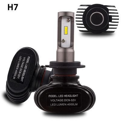 New LED Car Light N1 S1 LED Headlight Car H7 H11 9006 9005 H4 Auto LED Headlight