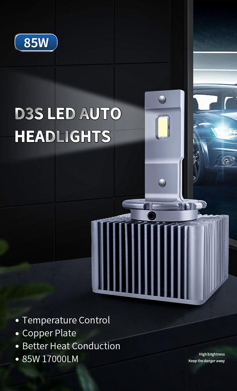 Factory Wholesale D Series 85W Auto LED Headlight D1s D2s D2r D3s D4s D4r D5s D8s 6000K