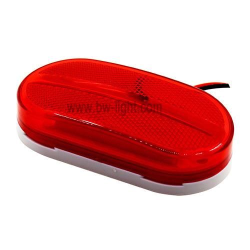 LED Trailer Side Marker Lights with Reflex Lens (BD-006R05AYA-R)