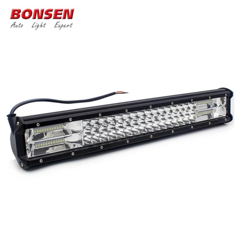 High Lumens 20inch 216W Triple Row LED Bar Driving Lights for off Road Trucks