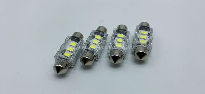 Auto Interior Light 39mm Festoon 3030 3SMD LED DC9-20V for Car Dome License Plate Light