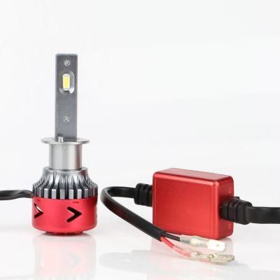 H7 4500lm Dual Color LED Yellow Lemon Headlight Kits Auto Parts Car H4 LED Headlight Bulbs 6000K LED H11