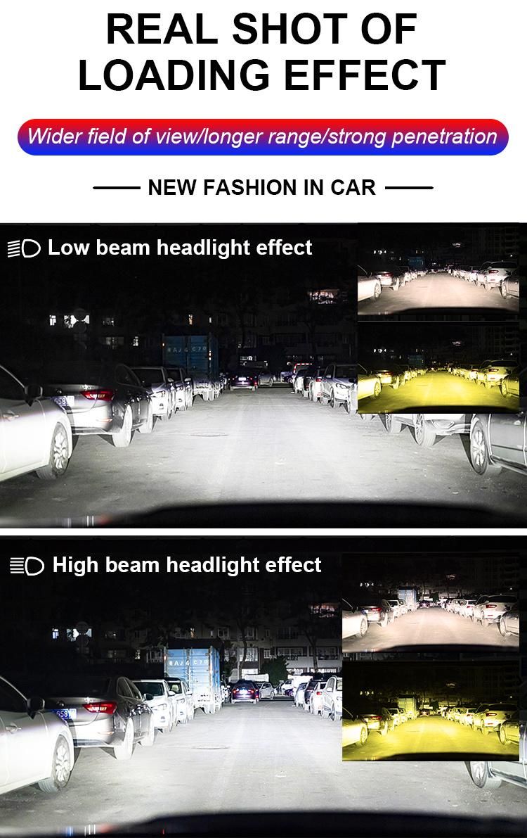 New 2 PCS LED Headlight H7 Csp K7 Headlight Bulb 100W 12000lm H1 12V 6000K H4 LED Car Auto Headlamp 9005 High Beam Low Beam Headlights