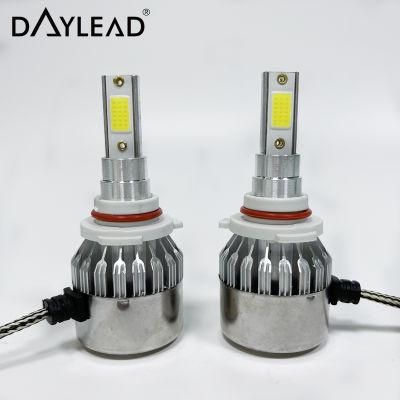 Car Headlight Auto Bulb 12V H1 H3 H13 H11 9004 9007 8000lm LED H4 LED C6 Headlight