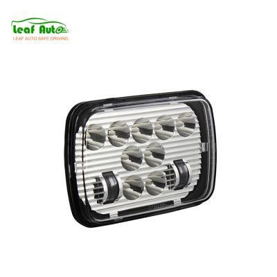 65W 5X7 7X6 Inch High Low Beam Sealed Beam LED Headlight for Jeep