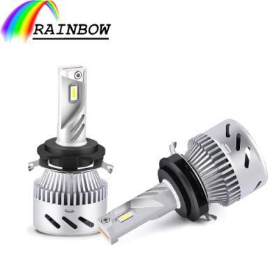 H7 LED Lights for Car Mini 6000K Headlight 55W/Bulb Universal Super Bright COB Lamps for Automobiles Luces LED PARA Auto