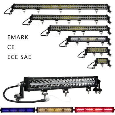 4X4 Offroad Truck Car Auto Driving Roof Motorcycle Work 60W 90W 120W 180W Double Row Side Emitting LED Light Bar