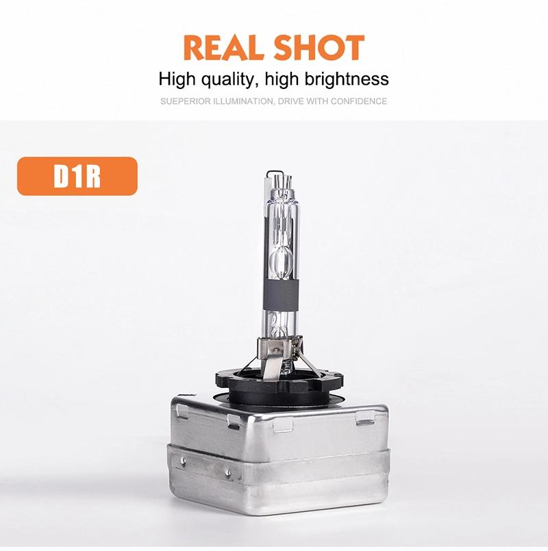 2 PCS D1s12V 35W 6000K HID Xenon Bulb Car Headlight for Car Headlight Lamp with Metal Bracket Protect