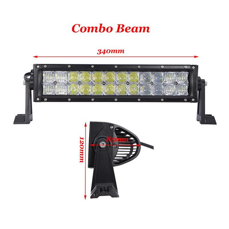 Factory Price 5D Lens 72W CREE LED Light Bar