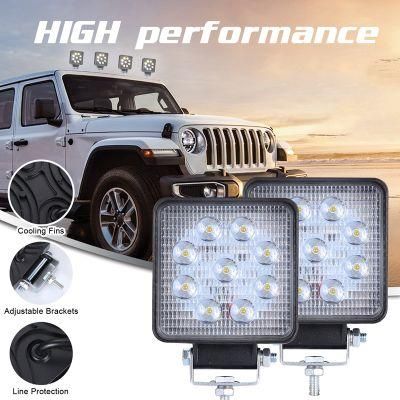 4 Inch Square 48watt LED Offroad LED Work Lights