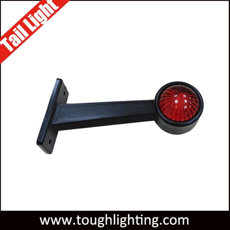 E-MARK 12V 24V 12 LEDs Red White LED Turn Light for Trucks