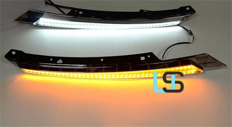 for Honda Civic 16-17-18 Fog Driving Lights Headlight Eyebrow Front Bumper OEM DRL Auto Brake Reverse Turn Signal Daytime Running Lamp