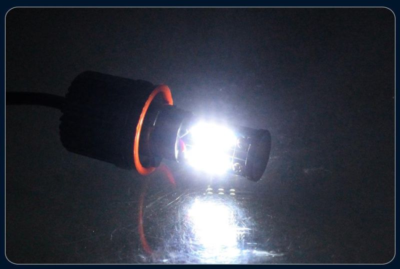 Suitable for BMW Angel Eye E92 H8 120W LED Marker Angel Eyes 6 Sides 12 Lamp Beads Super Bright