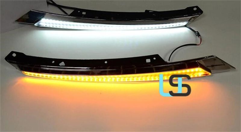 Fog Driving Lights Headlight Eyebrow Front Bumper OEM DRL Auto Brake Reverse Turn Signal Daytime Running Lamp for Honda Civic 16-17-18