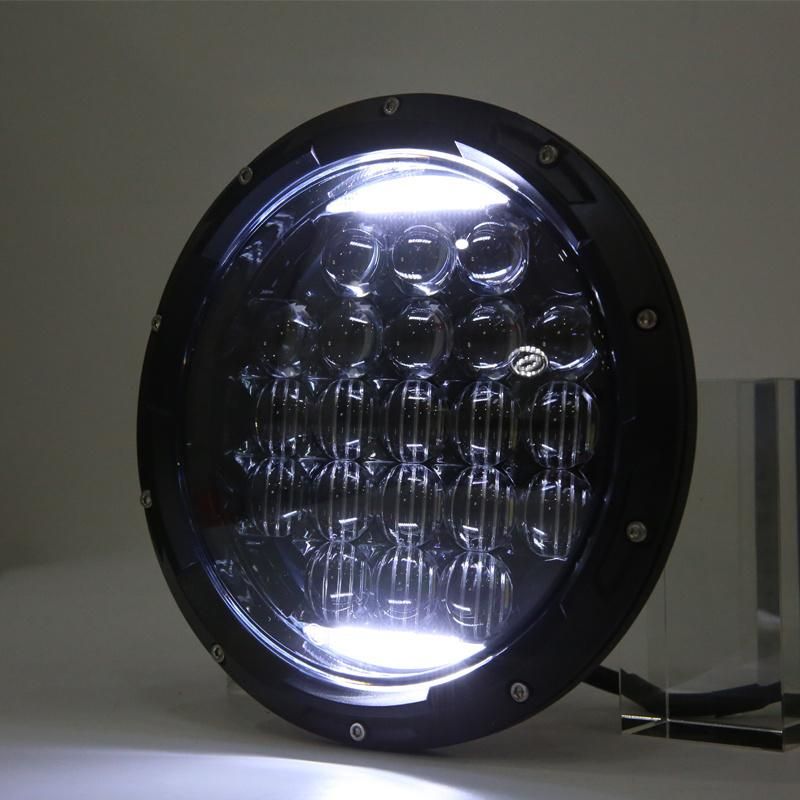 4WD 7inch 75W 126W Round LED Headlight for 4X4 Truck