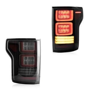 LED Taillights for Ford F-150 2015-up with Turn Signal Reverse Lights LED DRL Light 2colors Smoked/Clear Manufacturer Wholesales