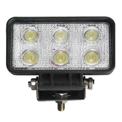 18W LED Work Lights for Jeep Truck SUV ATV UTV