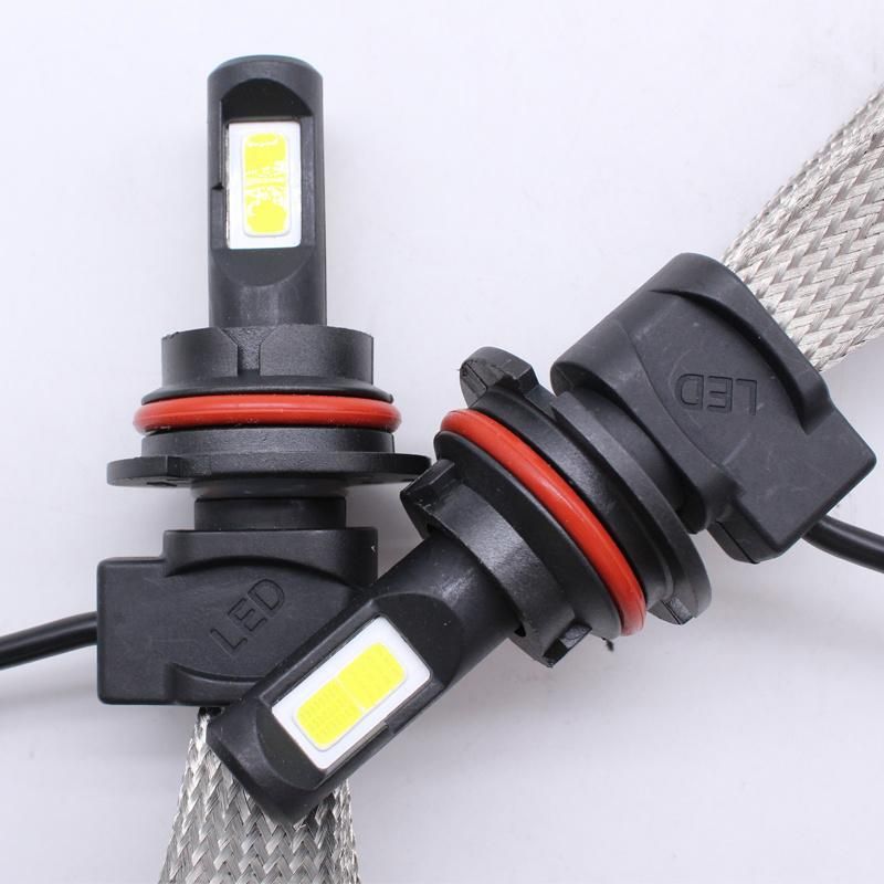 H13 H4 9007 Hi/Low Dual Beam Red Copper Belt Cooling Model Xhp70 9004 LED Headlight Bulbs