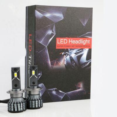 Weiyao V11n Hot Selling 100 Percent New Arrival H7 5500lm 45W/Per Set Auto Motorcycle Mini LED Headlights