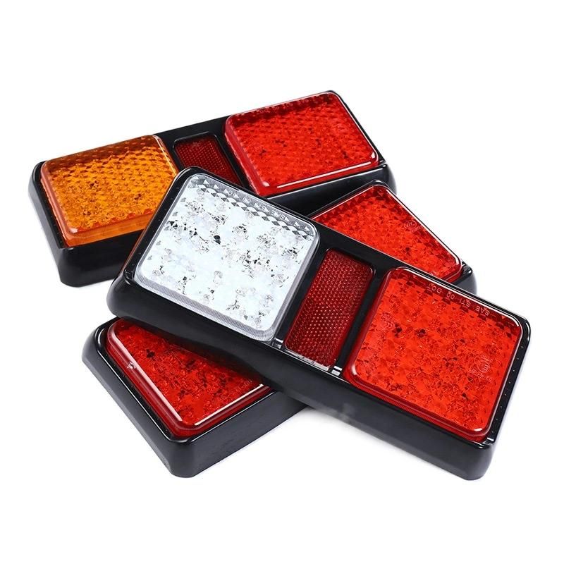 72/32PCS LED Combination Trailer Light with Reflector