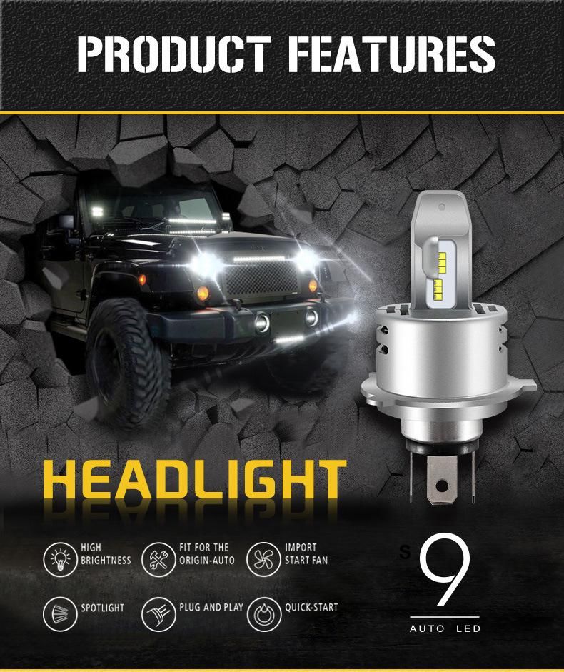 Superbright Waterproof IP65 40W Car LED Headlight