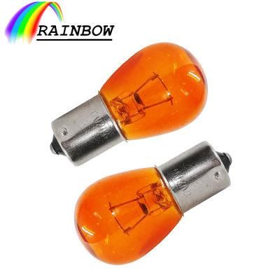 Hot Selling Car Accessories 12/24volts H4 Ba15s Amber Halogen Car Globe/Bulbs/Light/Auto Global/LED Bulb/Lamp for Car Lighting System