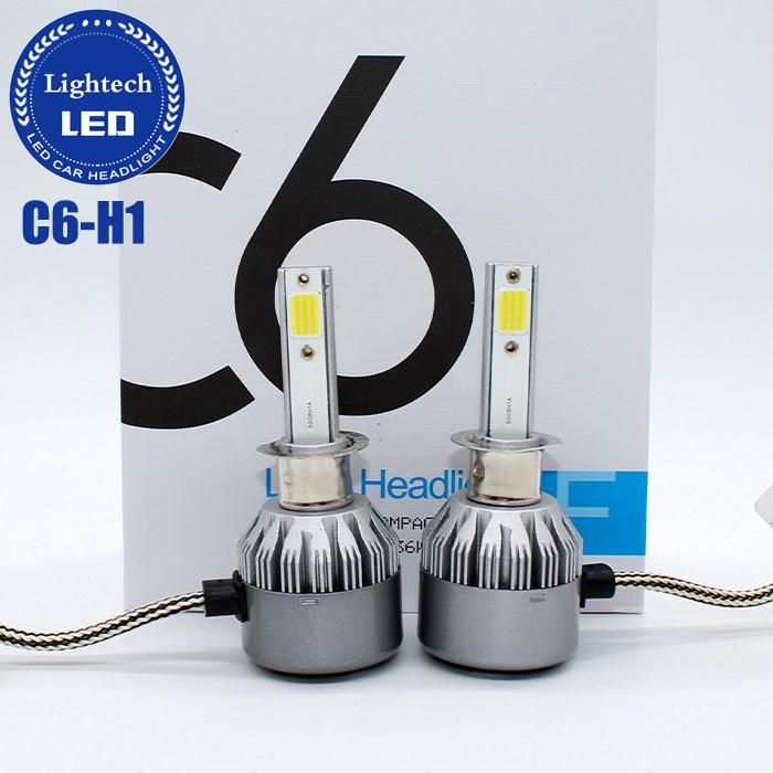 COB C6 Headlight 12V 24V Auto H1 LED Headlight 9005 9006 H4 H7 H11 880 Faros