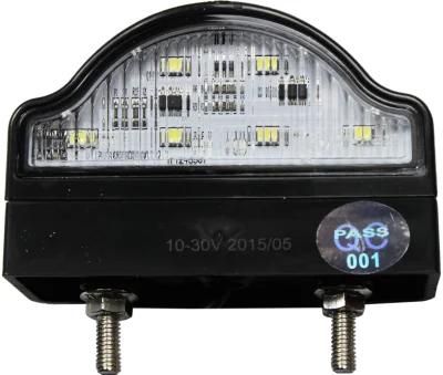 Adr Emark Caravan Trailer LED License Plate Lights Truck Light