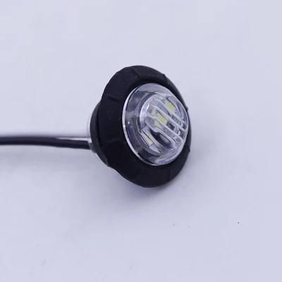 12V Mini 3/4 Inch Amber LED Side Clearance Light LED Truck and Trailer Lights for Car