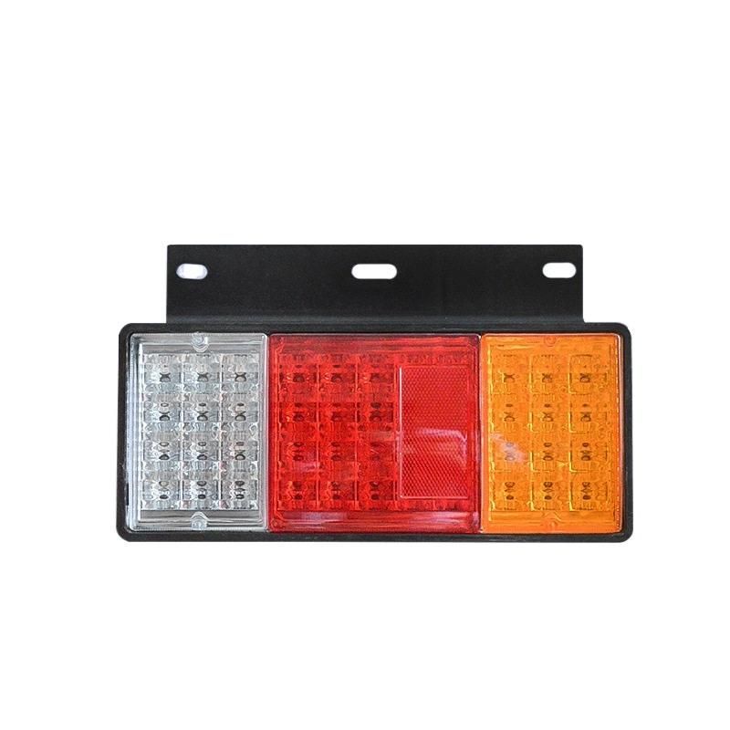 44LED Rectangle Combination Trailer Tail Lights with Bracket