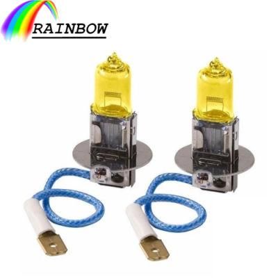 H3 100W 24V 12V Auto Halogen Bulbs Car Light Source Parking Head Fog Lamps White Headlight Lamp High Power Super Bright