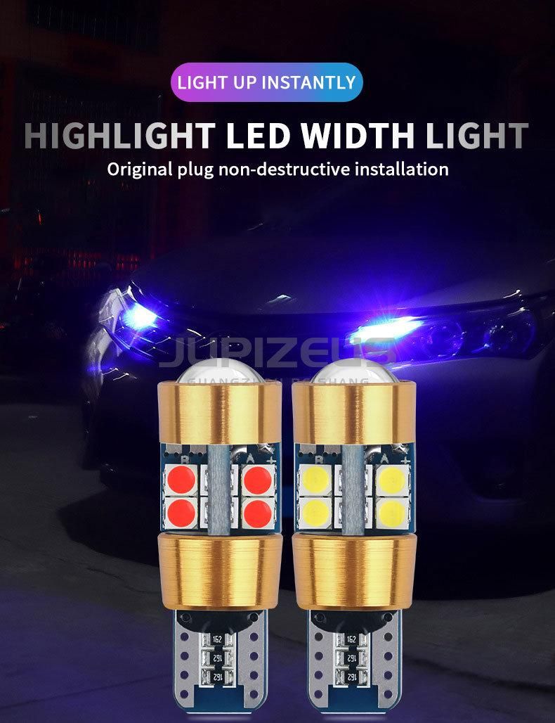 Automotive Lights 3030 19SMD Auto Bulb W5w T10 Car LED with Canbus Error Free