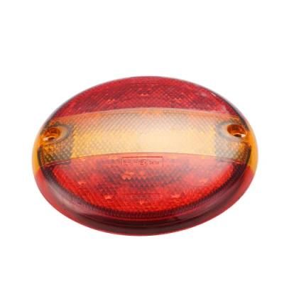 Factory Price Round Hamburger 24 Volt Combination Stop Tail Turn LED Rear Lights for Truck /Trailer/RV