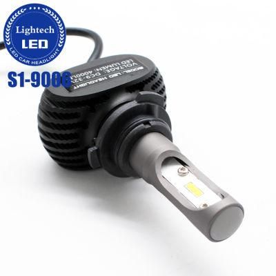 Super Bright Fanless LED Faro 4000lm 50W S1 Hb4 9006 Headlights