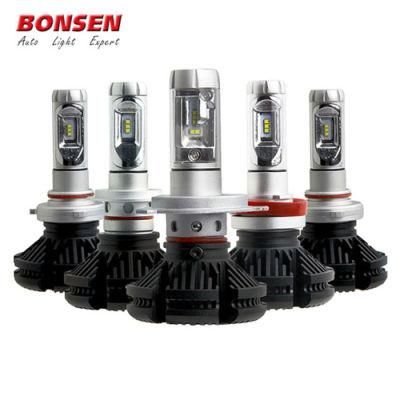 Auto Car LED Lights H4 H11 H13 X3 H4 LED Headlight