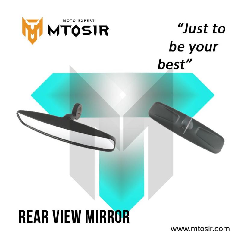 Mtosir High Quality Rear View Mirrors for UTV Side Mirrors Adjustment with Brackets for All Mountain Bike Motorcycle Spare Parts Accessories