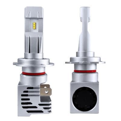 High Quality Auto Lamps LED Headlight Bright 6000lm Car Light 9005 9006 H11 H4 H1 H7 Zes Chips Powerful LED Car Automobile