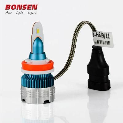 50W 6000lm Mi2 Car LED Headlight Bulb H1 H3 H4 H7 H8 H9 H11 9005 9006 Car Fog Lamp Kit Car Accessories