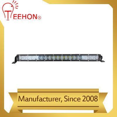 60W 4D Tractor LED Light Bar 12V 4X4 Bar Light