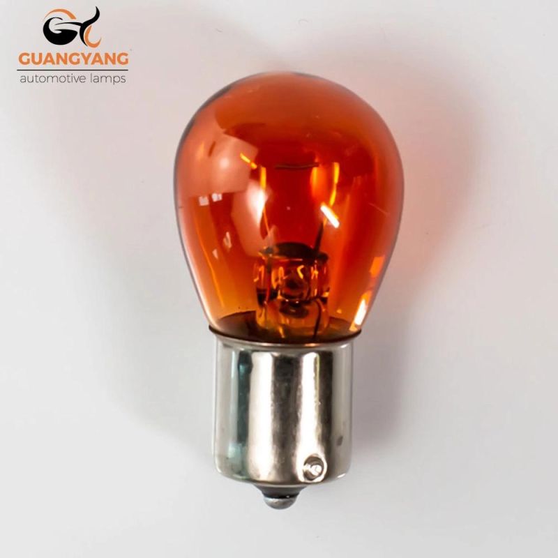 Fagis Halogen Bulb S25 12V 21W Amber Py21W Car Brake Light