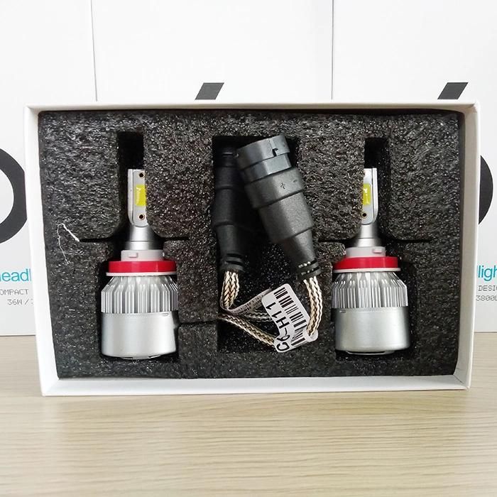 Car Accessories C6 H8 H9 H11 12V LED Headlight Bulbs