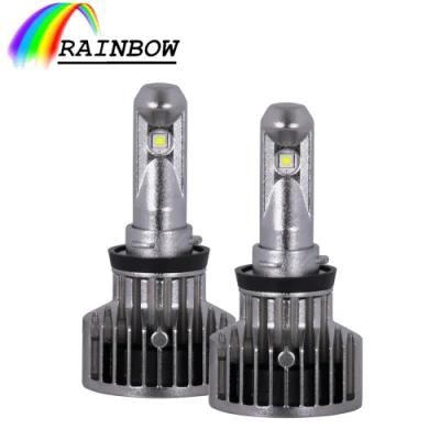 LED H1 H3 H7 H4 H13 H11 9004 880 9007 Auto S2 Car Headlight Bulbs 72W 8000lm 6500K for 9V to 36V 200m