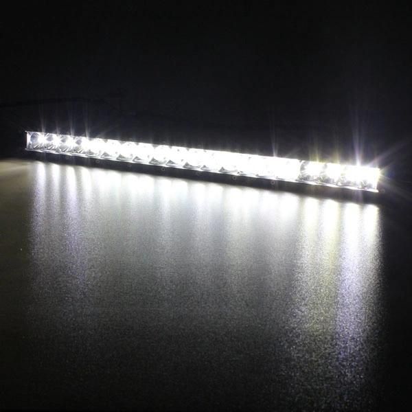 100W 12 Volt 21inch Single Row off Road Car LED Light Bar for Trucks Jeep SUV