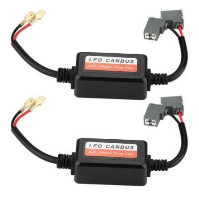 H1/H3/H7 Car LED Headlight Decoder Radio Audio Anti-Interference Eliminate Computer Malfunctions LED Filter Noise Cancellation