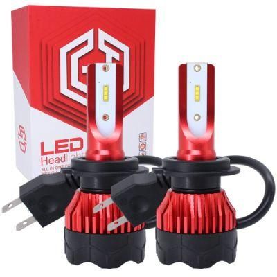 1 Pair 9005 9006 H3 H13 H8 880 H27 9004 9007 H11 881 LED H4 LED H7 Auto Headlight H1 K5 55W 6000lm 6000K Automobile Bulb