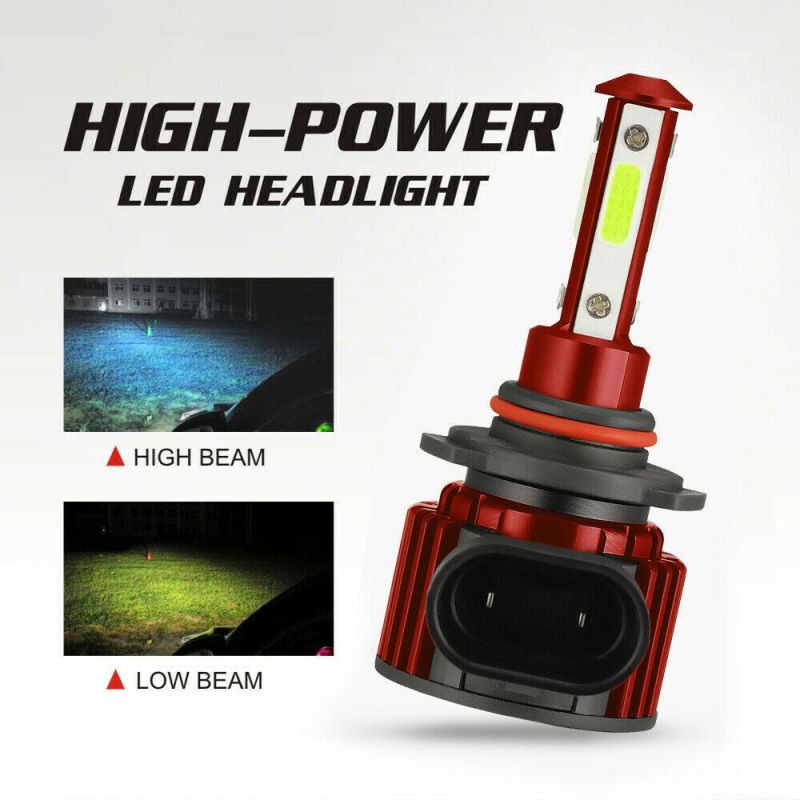 Powerful Super Bright LED Bulb LED Headlight 9005 Hb3 Auto Lamp Car Automobiles LED Head Lamp 12V 24V 6000K White Light