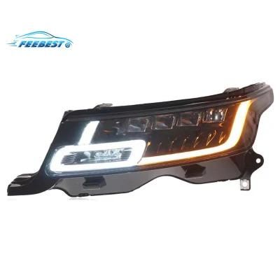 High Quality Factory Price LED Head Lamp Headlight L494 Headlights for Range Rover Sport Headlamp 13-17 Upgrade 2018 2019