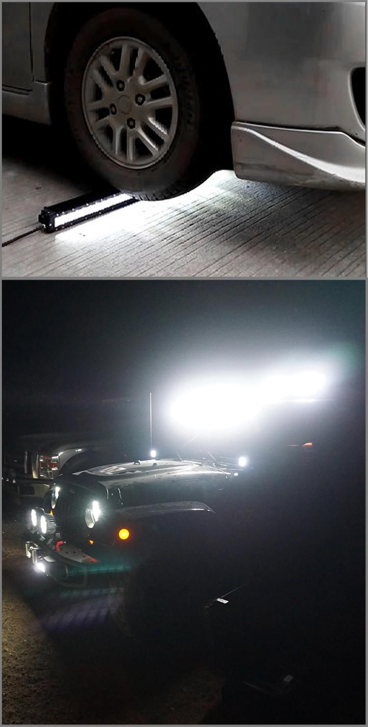 Auto Loghting System Triple Rows 8" 14" 22"Inch Light Bar LED, 32" 42" 52" Inch Offroad 4X4 Aurora Truck LED Light Bar Car